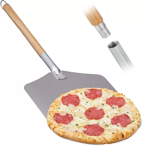 Pizzaschep aluminium groot