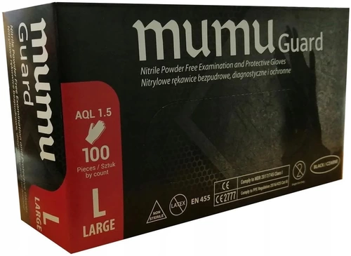 Nitril Mumu Grill Handschoenen L