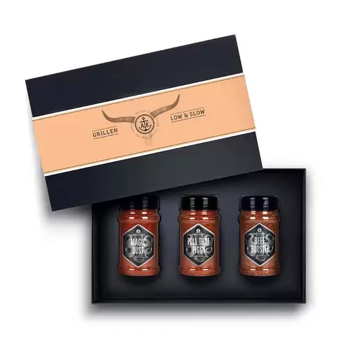Geschenkdoos Low & Slow BBQ-Rub